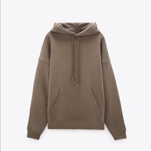 ZARA Oversized Hooded Sweatshirt